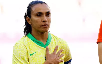 Con 38 años de edad, Marta se ha convertido en la única jugadora en disputar sus sextos juegos olímpicos de manera consecutiva.