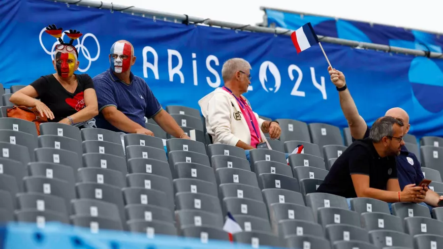 Aficionados franceses y belgas.