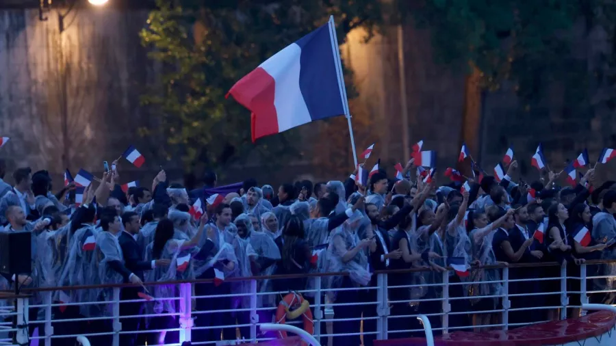 Los atletas franceses vivieron en grande la fiesta olímpica en casa