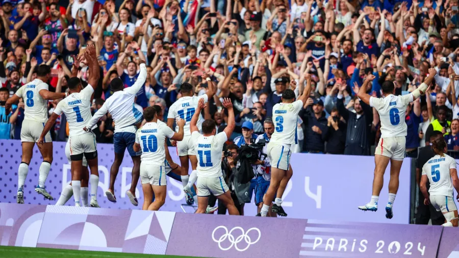 El Rugby 7 le dio a Francia su primera medalla de oro