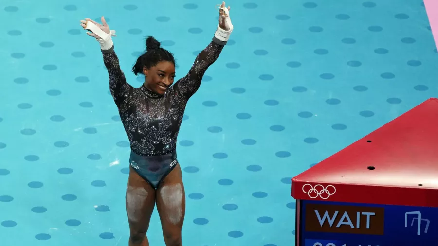 Simone Biles brilló en su regreso a Juegos Olímpicos