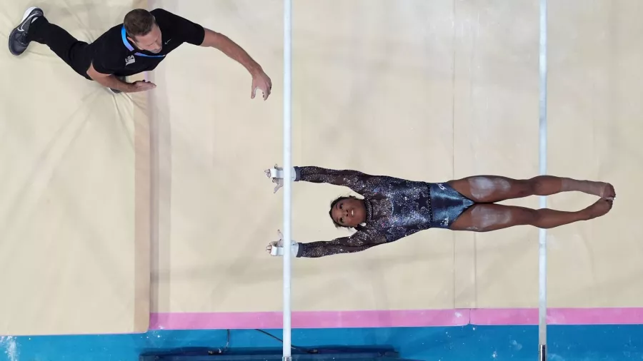 Simone Biles brilló en su regreso a Juegos Olímpicos