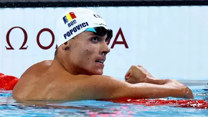 Sin sorpresas, David Popovici se lleva el oro en 200 metros libres