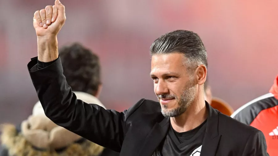 Entre lágrimas, Martín Demichelis se despidió de River Plate