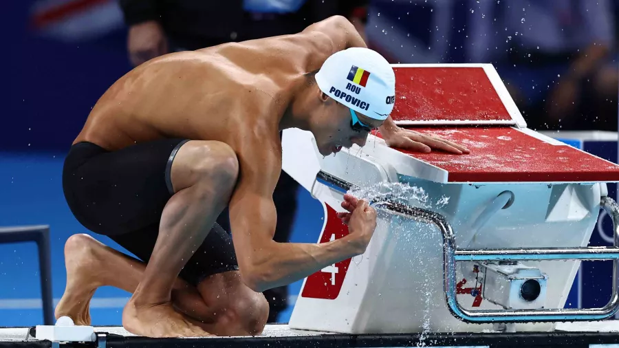 Sin sorpresas, David Popovici se lleva el oro en 200 metros libres