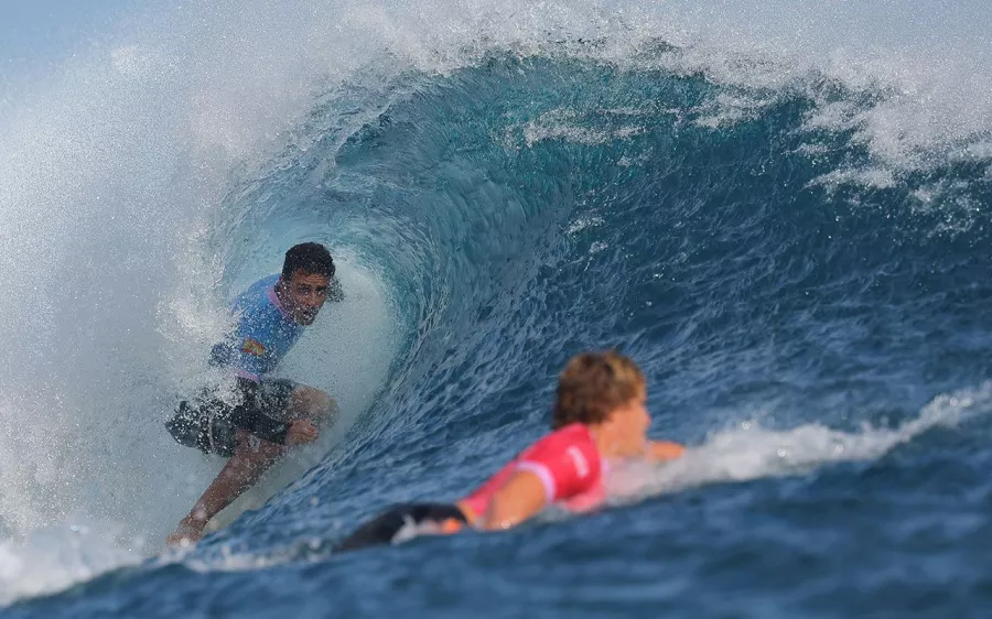 El rey de las olas; así fue la espectacular actuación de Alan Cleland