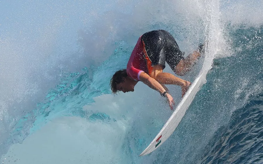 El rey de las olas; así fue la espectacular actuación de Alan Cleland