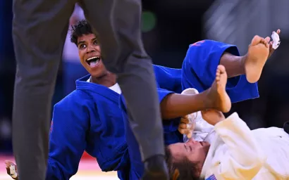 Su mejor desempeño llegó en la batalla por un boleto a la semifinal, donde dio venció aún con algunos segundos en el reloj, a la croata Katarina Kristo con un marcador de 11-1 gracias a un Ippon conseguido en los segundos finales.