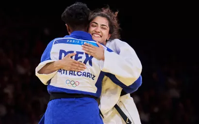 Prisca Awiti llegó al combate por el oro tras vencer a Niagara Shaheen en dieciseisavos de final.