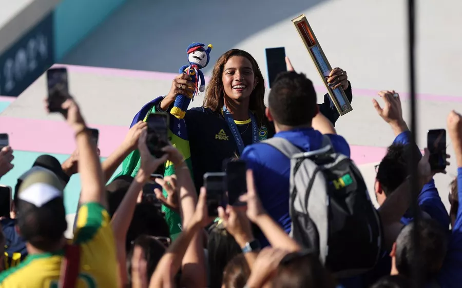 Tiene 16 años y ya logró su segunda medalla olímpica