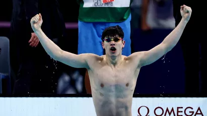 Cayó el primer récord mundial cortesía de Pan Zhanle en los 100 metros libres