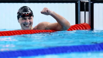 Katie Ledecky sigue siendo la reina de los 1,500 metros libres