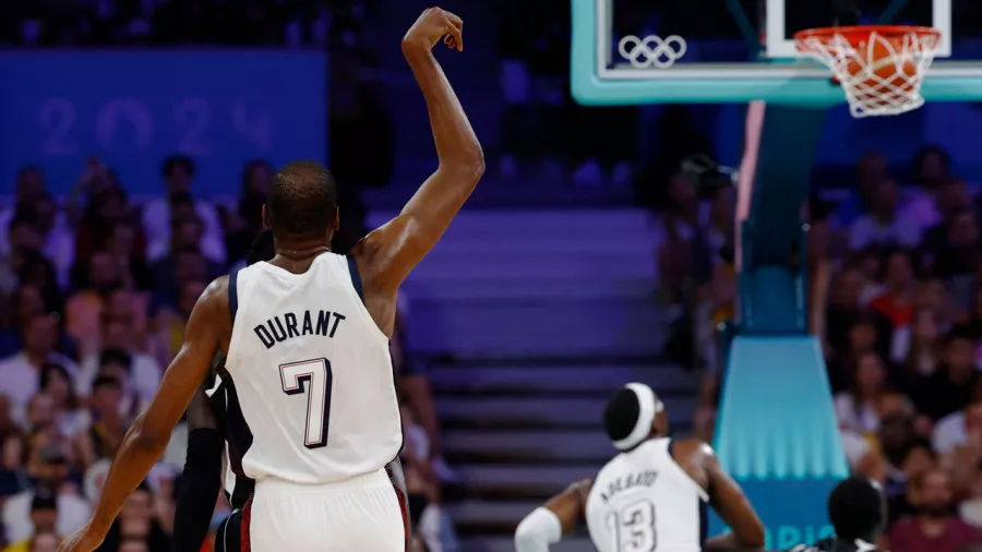 Le siguió Kevin Durant con 14 unidades