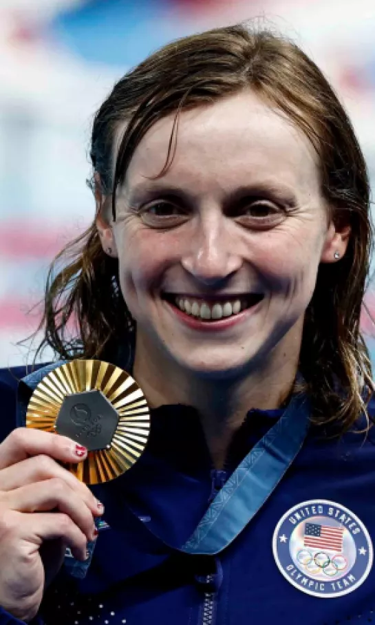 Katie Ledecky, la nadadora con más medallas olímpicas