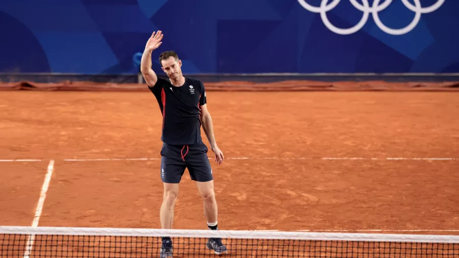 Un sentido adiós de Andy Murray en un gran escenario