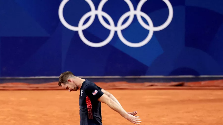 Un sentido adiós de Andy Murray en un gran escenario