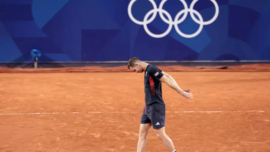 Un sentido adiós de Andy Murray en un gran escenario