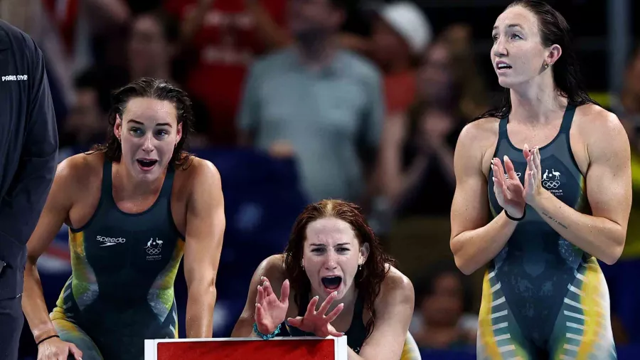 Después de 16 años, Australia gana el relevo 4x100 m libres