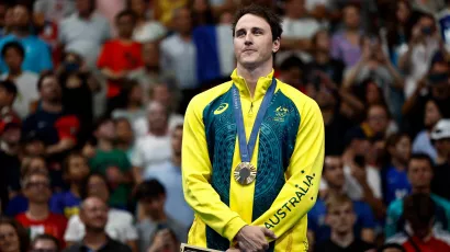 Cameron McEvoy le da a Australia su primer oro en 50 metros libres