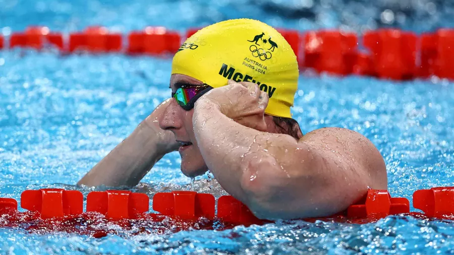 Cameron McEvoy le da a Australia su primer oro en 50 metros libres