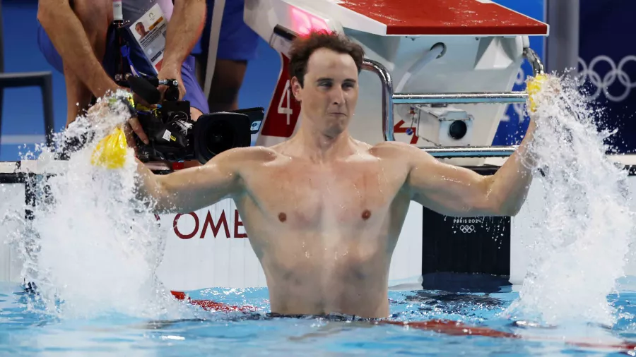 Cameron McEvoy le da a Australia su primer oro en 50 metros libres