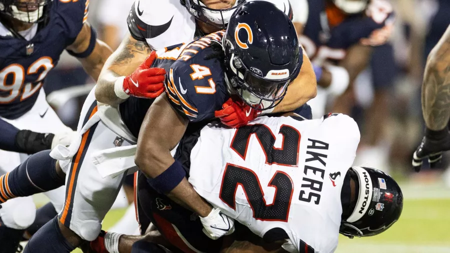 Texans-Bears, suspendido en el tercer cuarto por tormenta eléctrica