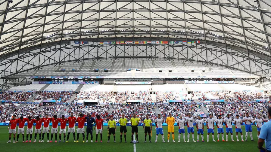 Así se vivió el encuentro en el Estadio del Marsella.