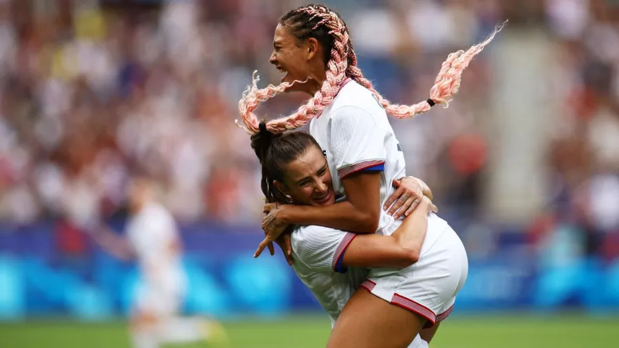 Estados Unidos superó 1-0 a Japón con un gol de Trinity Rodman a los 105+2, clasificó a semifinales