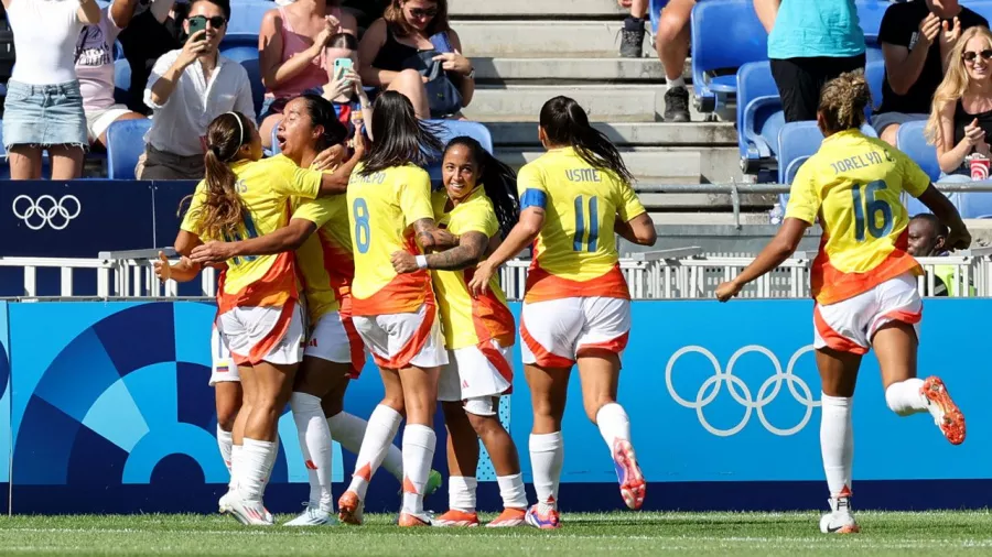 Leicy Santos anotó el 2-0 a los siete minutos de la segunda mitad