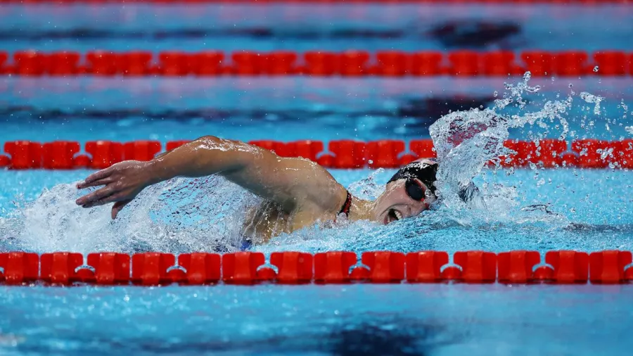 Katie Ledecky es la reina de los 800 metros estilo libre en los Juegos Olímpicos