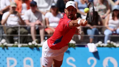 Djokovic debutó en los Juegos Olímpicos en Beijing 2008 en donde consiguió el bronce