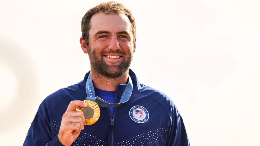 Scottie Scheffler, número 1 del mundo y del golf olímpico