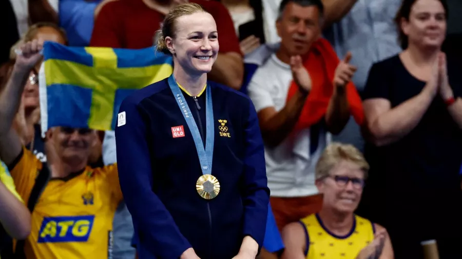 Segundo oro para Sarah Sjostrom en París 2024