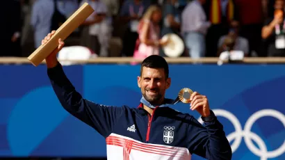 El sueño se convirtió en realidad para Novak Djokovic después de cinco Juegos Olímpicos