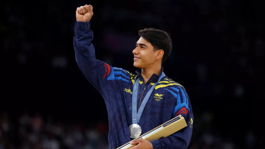 Ángel Barajas le da a Colombia su primera medalla en París 2024