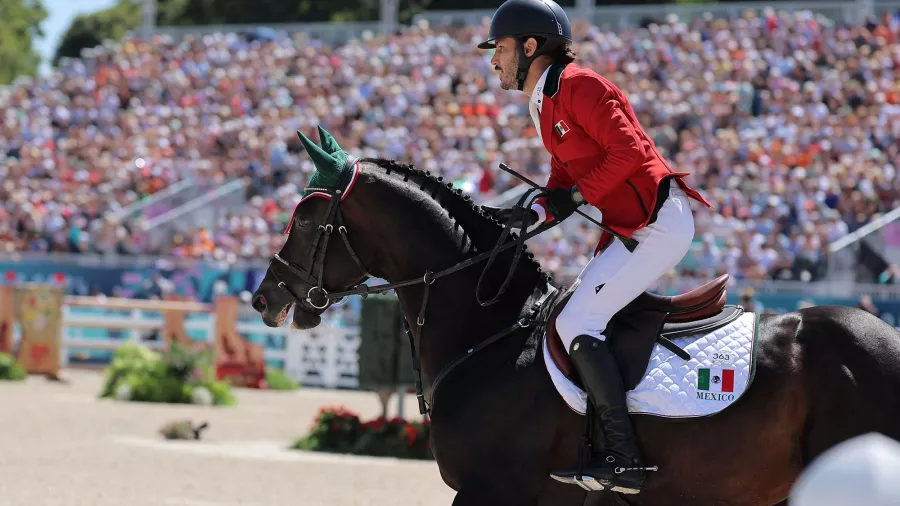 El mexicano Andrés Azcárraga, a la final de salto ecuestre