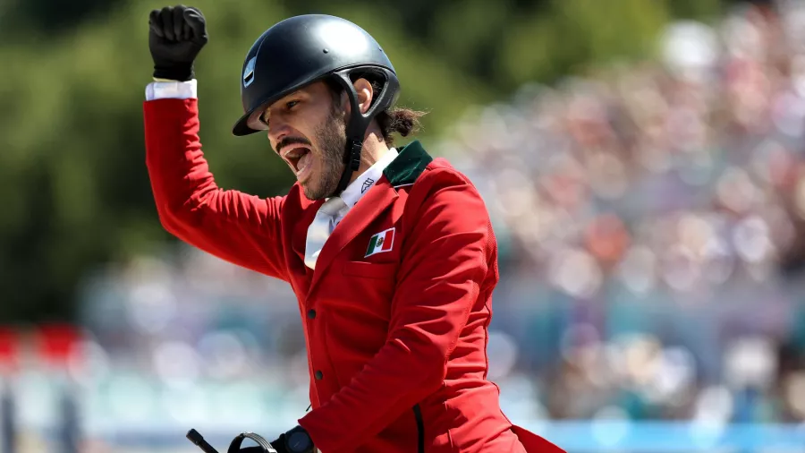 El mexicano Andrés Azcárraga, a la final de salto ecuestre