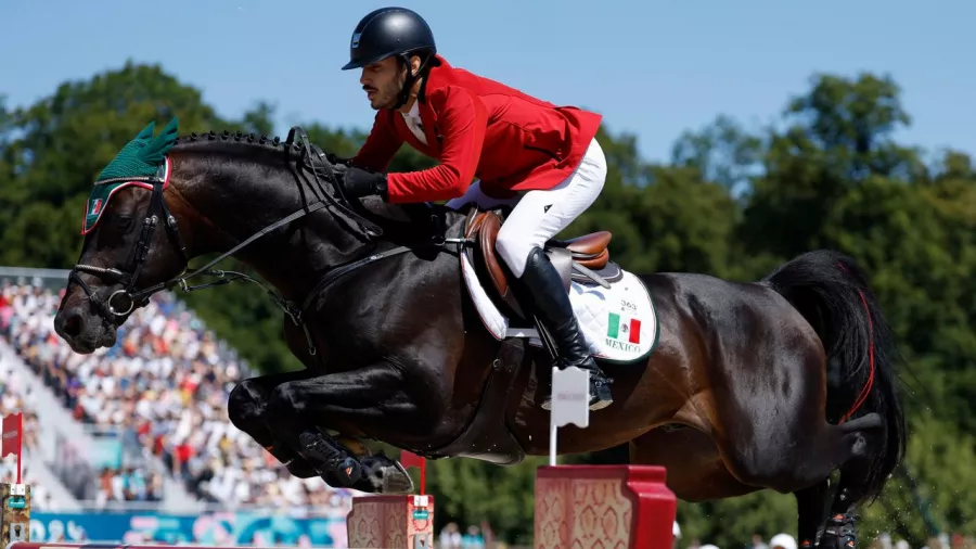 El mexicano Andrés Azcárraga, a la final de salto ecuestre