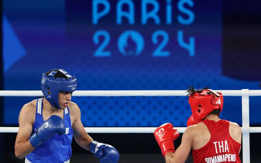 Imane Khelif a un paso del oro tras otro 'día de campo' en París 2024