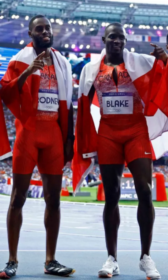 Canadá gana el relevo 4x100 m varonil después de 28 años