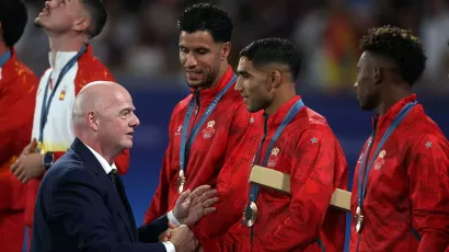 Marruecos recibió felicitaciones por parte del presidente de la FIFA Gianni Infantino.