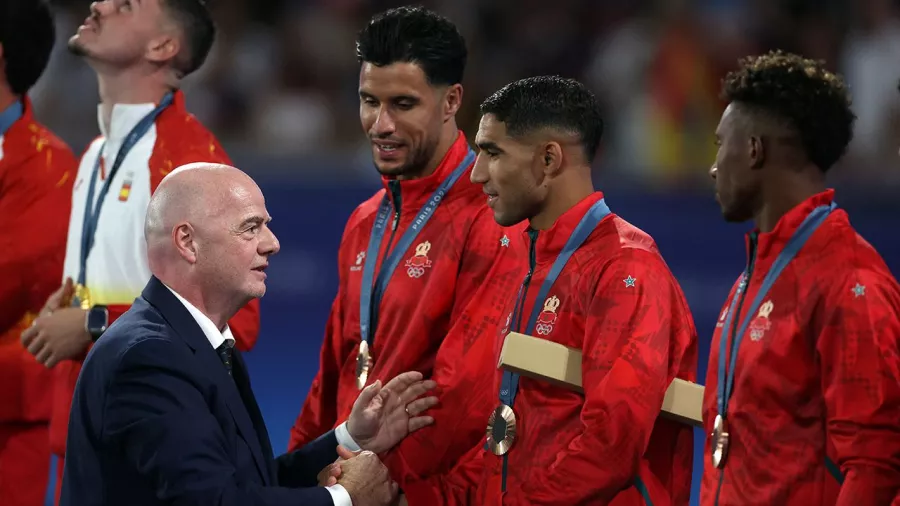 Marruecos recibió felicitaciones por parte del presidente de la FIFA Gianni Infantino.