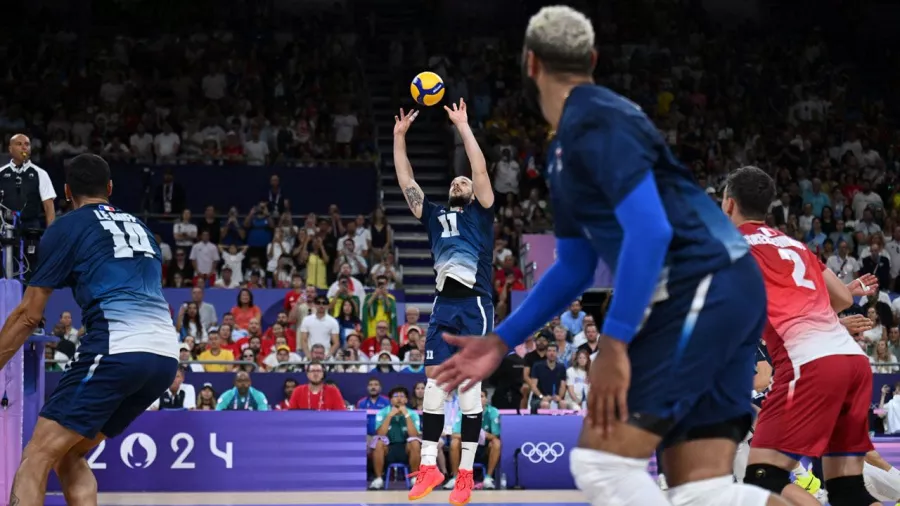 Francia venció en tres sets a Polonia para conseguir la segunda medalla de oro consecutiva en voleibol varonil