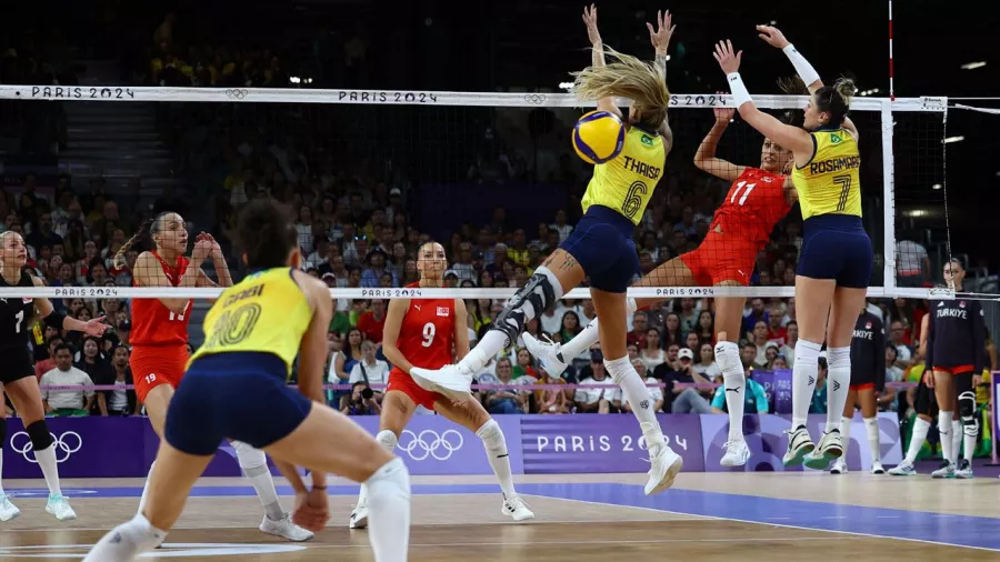 Brasil venció en cuatro sets a Turquía y se despidió de los Juegos Olímpicos con la medalla de bronce en voleibol femenil