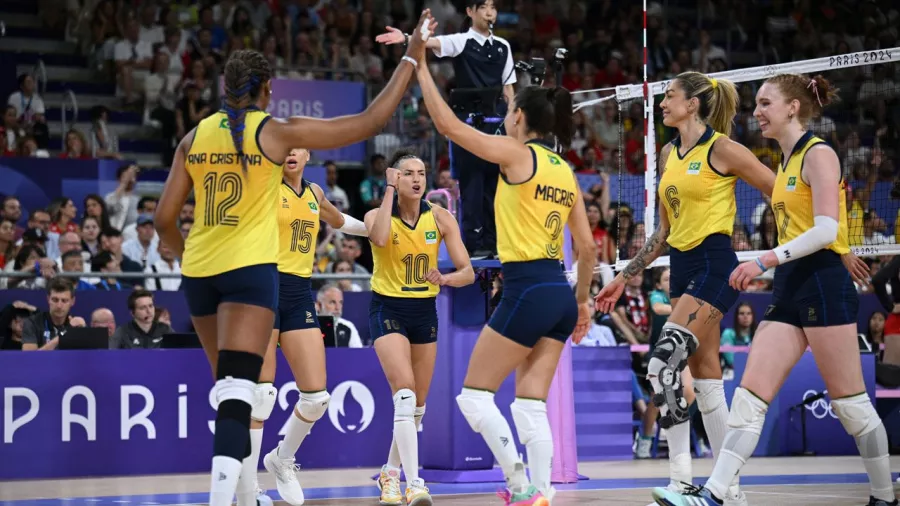 Brasil bronce en voleibol femenil en París 2024