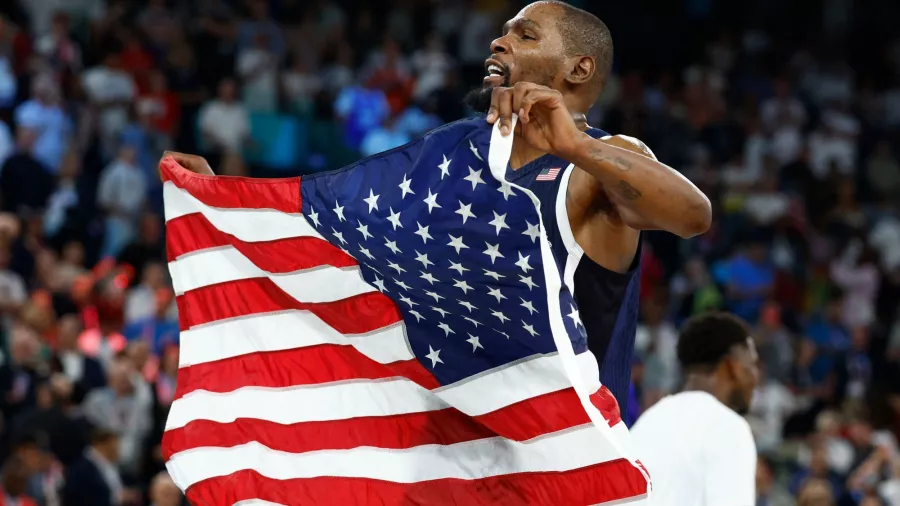 Gran festejo dorado del Team USA