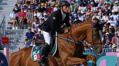 Así la competencia de Hernández en la final del pentatlón moderno.