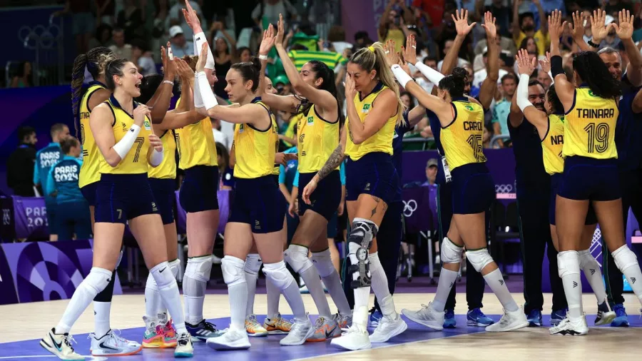 Brasil bronce en voleibol femenil en París 2024