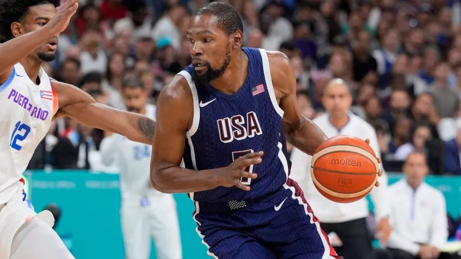 Kevin Durant se convirtió en el único jugador de basquetbol con 4 medallas olímpicas