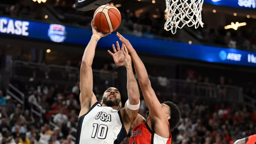 Jayson Tatum tuvo menos minutos de los que se esperaba